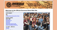 Desktop Screenshot of overseasbrats.com