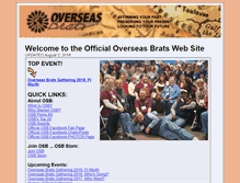 Tablet Screenshot of overseasbrats.com